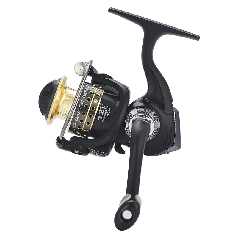 Metalen 9+1BB Bait Casting Mini-molens voor ijsvissen