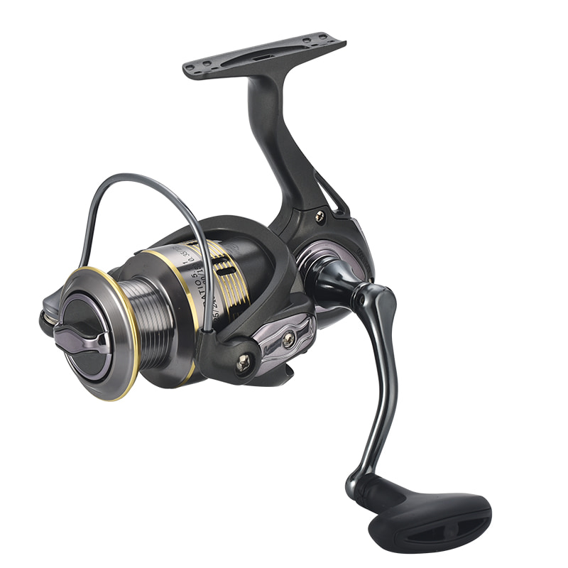 Metalen Spoel 5 + 1BB CNC Schroef-in handvat Vissen Spinning Reel Zeevissen rollen Bait Casting Spinning Vissen rollen