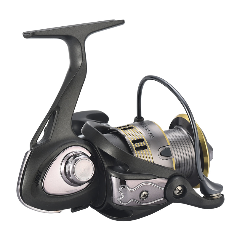 Metalen Spoel 5 + 1BB CNC Schroef-in handvat Vissen Spinning Reel Zeevissen rollen Bait Casting Spinning Vissen rollen