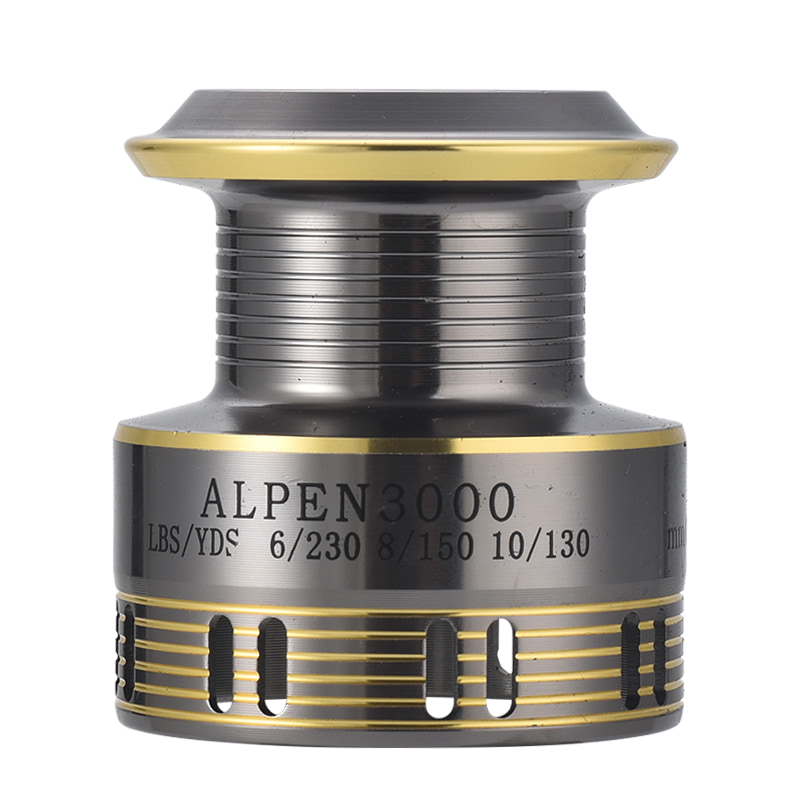 Metalen Spoel 5 + 1BB CNC Schroef-in handvat Vissen Spinning Reel Zeevissen rollen Bait Casting Spinning Vissen rollen