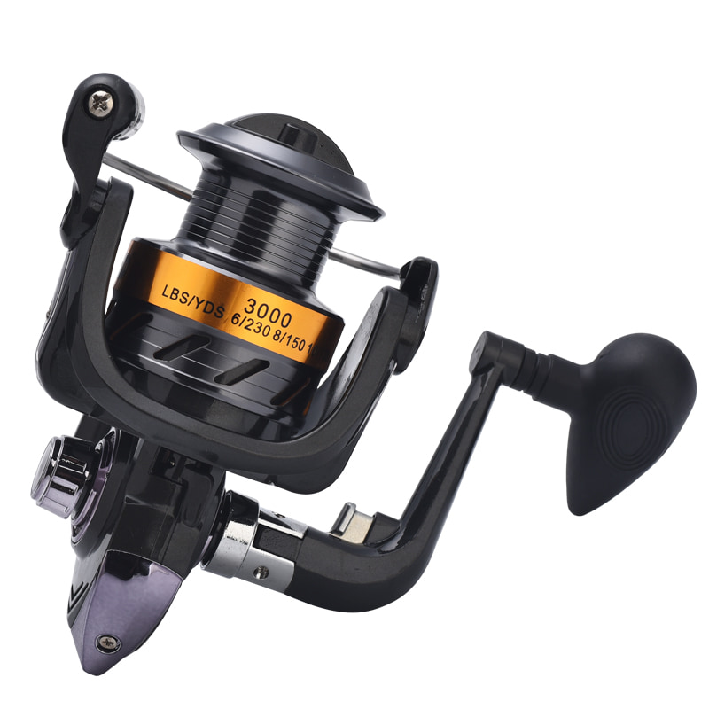 Hoge kwaliteit Metalen Spoel 5.1: 1 Vislijn Wiel Spinning Reel Zoutwater Bait Casting Reel Spinning Vistuig Vissen Rollen